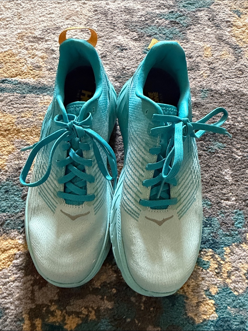 Hoka Women's Athletic Shoes in Teal Blue